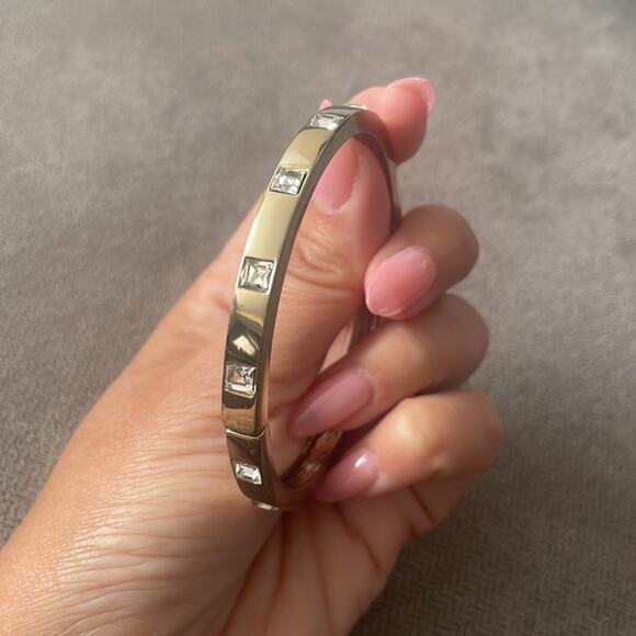 Champagne Gold Fashion Bangle - Picture 3 of 5